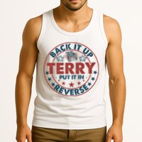 Back It Up Terry Put In Reverse Fireworks 4th Of July Tank Top