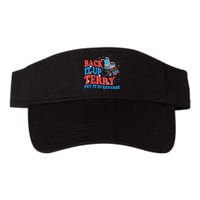 Back It Up Terry Put It In Reverse 4th Of July Fireworks Valucap Bio-Washed Visor