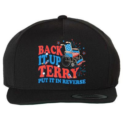 Back It Up Terry Put It In Reverse 4th Of July Fireworks Wool Snapback Cap