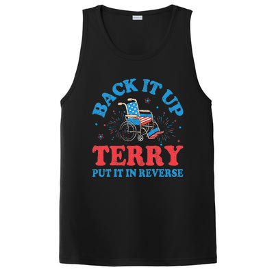 Back It Up Terry Put It In Reverse 4th Of July Fireworks PosiCharge Competitor Tank