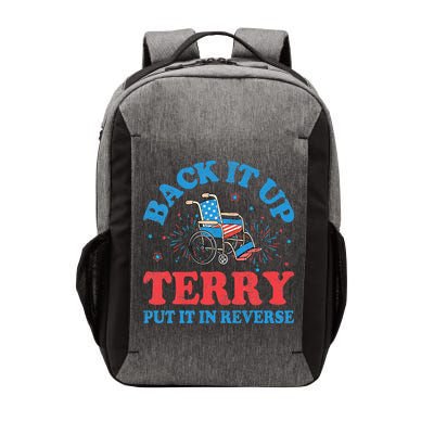 Back It Up Terry Put It In Reverse 4th Of July Fireworks Vector Backpack