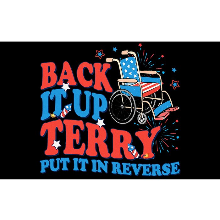 Back It Up Terry Put It In Reverse 4th Of July Fireworks Bumper Sticker