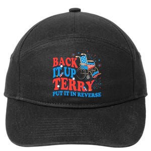 Back It Up Terry Put It In Reverse 4th Of July Fireworks 7-Panel Snapback Hat