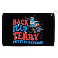 Back It Up Terry Put It In Reverse 4th Of July Fireworks Grommeted Golf Towel