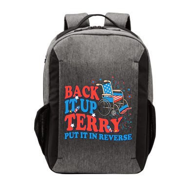Back It Up Terry Put It In Reverse 4th Of July Fireworks Vector Backpack
