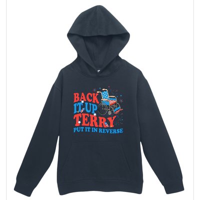 Back It Up Terry Put It In Reverse 4th Of July Fireworks Urban Pullover Hoodie