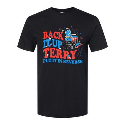 Back It Up Terry Put It In Reverse 4th Of July Fireworks Softstyle CVC T-Shirt