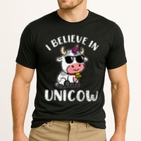 Believe In Unicow Dairy Farmer Cattle Rancher Cooling Performance Crew T-Shirt