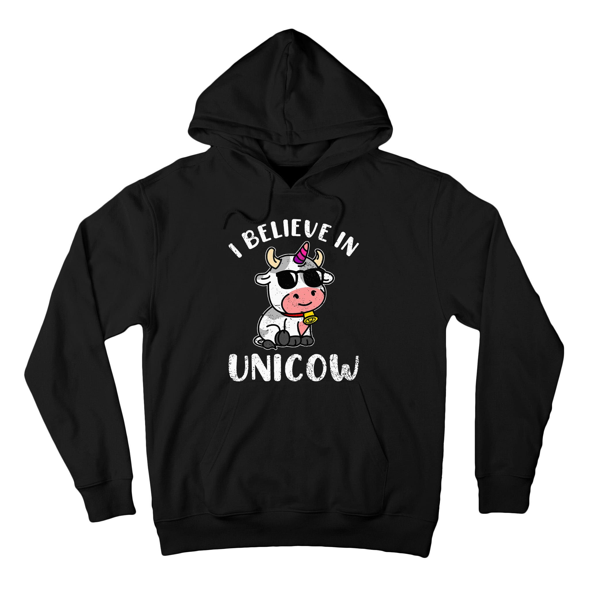 Believe In Unicow Dairy Farmer Cattle Rancher Tall Hoodie