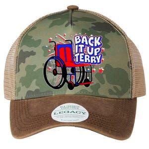 Back It Up Terry Fireworks Wheelchair Legacy Tie Dye Trucker Hat