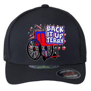 Back It Up Terry Fireworks Wheelchair Flexfit Unipanel Trucker Cap