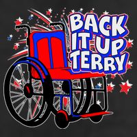 Back It Up Terry Fireworks Wheelchair Adult Drive Performance Visor