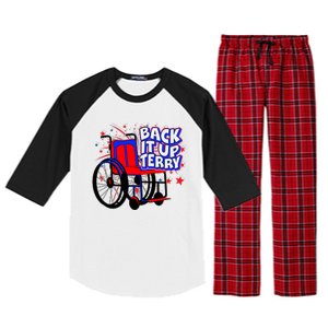 Back It Up Terry Fireworks Wheelchair Raglan Sleeve Pajama Set