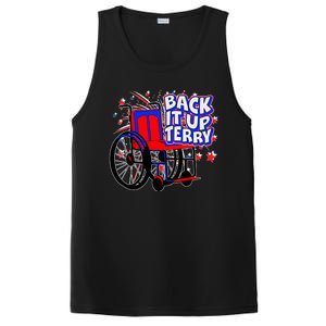 Back It Up Terry Fireworks Wheelchair PosiCharge Competitor Tank