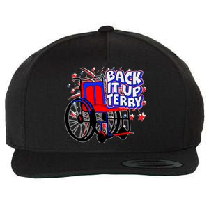 Back It Up Terry Fireworks Wheelchair Wool Snapback Cap