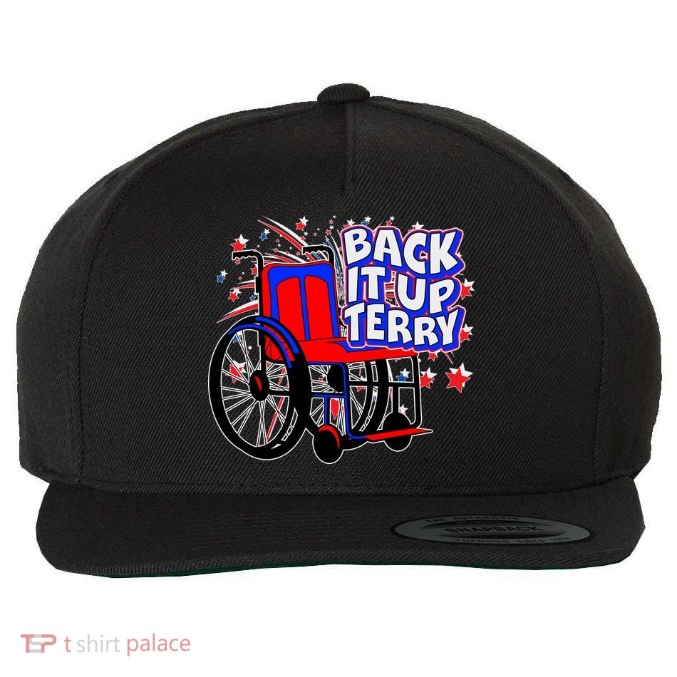 Back It Up Terry Fireworks Wheelchair Wool Snapback Cap