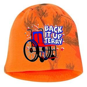 Back It Up Terry Fireworks Wheelchair Kati - Camo Knit Beanie