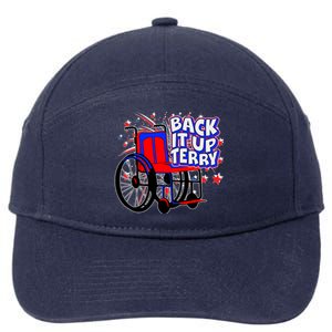 Back It Up Terry Fireworks Wheelchair 7-Panel Snapback Hat