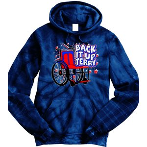 Back It Up Terry Fireworks Wheelchair Tie Dye Hoodie