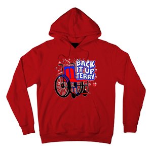 Back It Up Terry Fireworks Wheelchair Hoodie