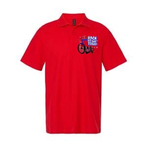 Back It Up Terry Fireworks Wheelchair Softstyle Adult Sport Polo