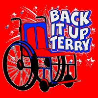 Back It Up Terry Fireworks Wheelchair Baby Bodysuit
