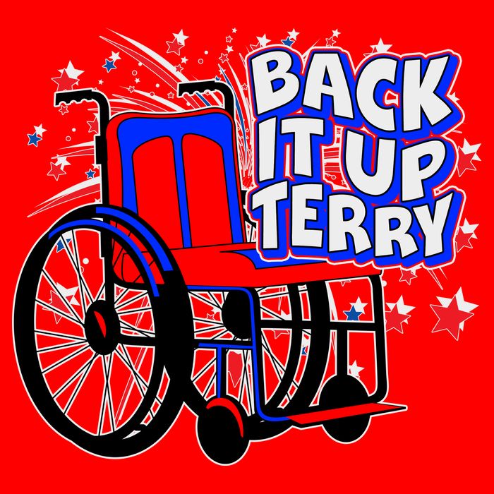 Back It Up Terry Fireworks Wheelchair Baby Bodysuit