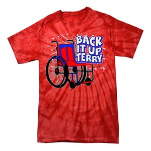 Back It Up Terry Fireworks Wheelchair Tie-Dye T-Shirt