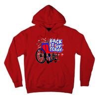 Back It Up Terry Fireworks Wheelchair Tall Hoodie