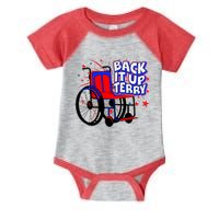 Back It Up Terry Fireworks Wheelchair Infant Baby Jersey Bodysuit