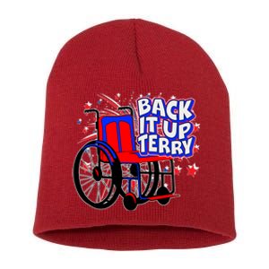 Back It Up Terry Fireworks Wheelchair Short Acrylic Beanie