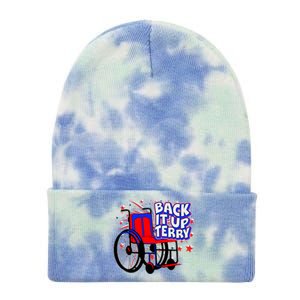 Back It Up Terry Fireworks Wheelchair Tie Dye 12in Knit Beanie