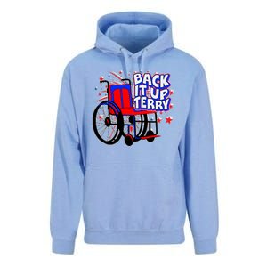 Back It Up Terry Fireworks Wheelchair Unisex Surf Hoodie