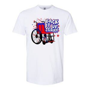 Back It Up Terry Fireworks Wheelchair Softstyle CVC T-Shirt