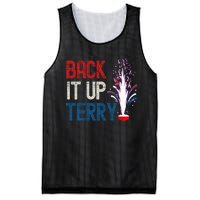 Back It Up Terry 4th Of July Funny Back It Up Terry Mesh Reversible Basketball Jersey Tank