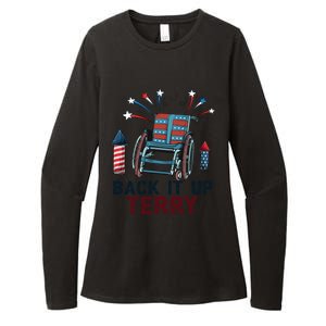 Back It Up Terry 4th Of July Gift Womens CVC Long Sleeve Shirt