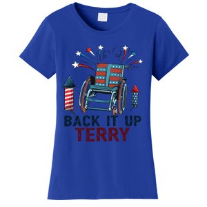 Back It Up Terry 4th Of July Gift Women's T-Shirt