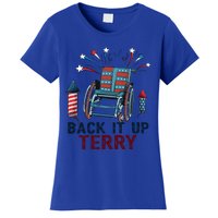 Back It Up Terry 4th Of July Gift Women's T-Shirt