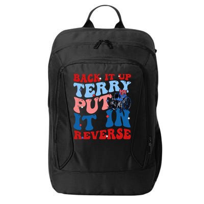 Back It Up Terry Put It In Reverse Funny 4th Of July City Backpack