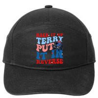 Back It Up Terry Put It In Reverse Funny 4th Of July 7-Panel Snapback Hat