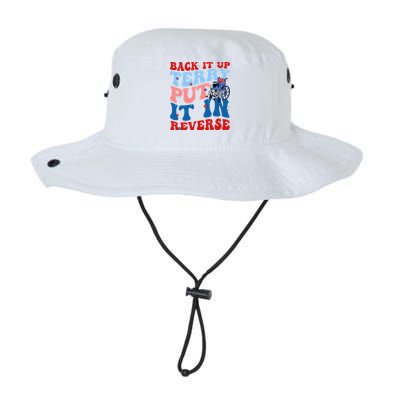 Back It Up Terry Put It In Reverse Funny 4th Of July Bucket Hat