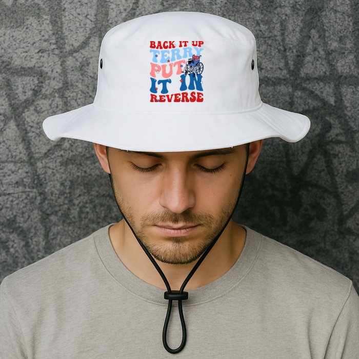 Back It Up Terry Put It In Reverse Funny 4th Of July Bucket Hat