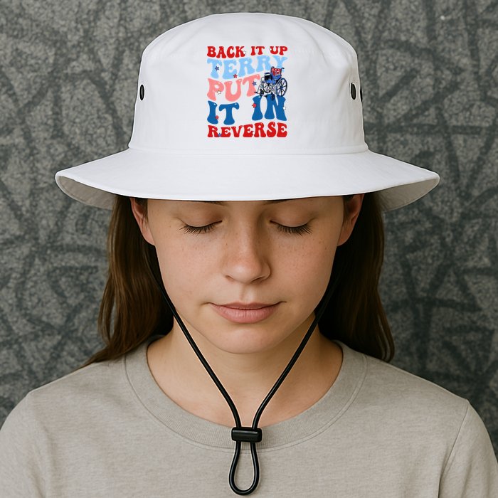 Back It Up Terry Put It In Reverse Funny 4th Of July Bucket Hat