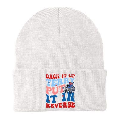 Back It Up Terry Put It In Reverse Funny 4th Of July Beanie