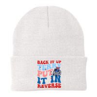 Back It Up Terry Put It In Reverse Funny 4th Of July Beanie