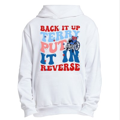 Back It Up Terry Put It In Reverse Funny 4th Of July Urban Pullover Hoodie