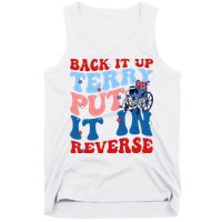 Back It Up Terry Put It In Reverse Funny 4th Of July Tank Top