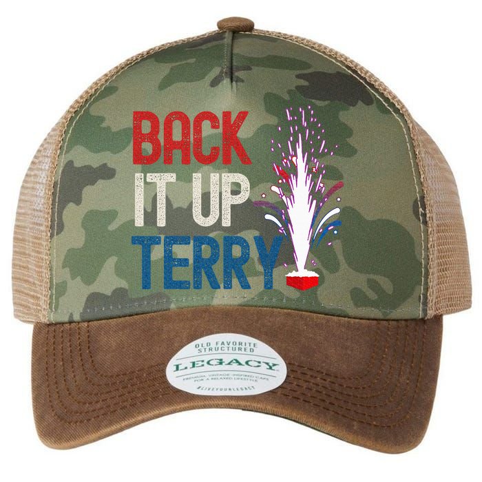 Back It Up Terry 4th Of July Legacy Tie Dye Trucker Hat