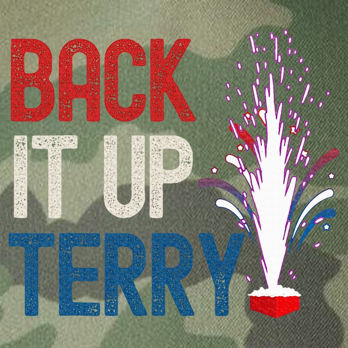 Back It Up Terry 4th Of July Legacy Tie Dye Trucker Hat