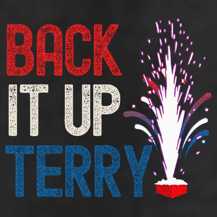 Back It Up Terry 4th Of July Cool Comfort Performance Bucket Hat